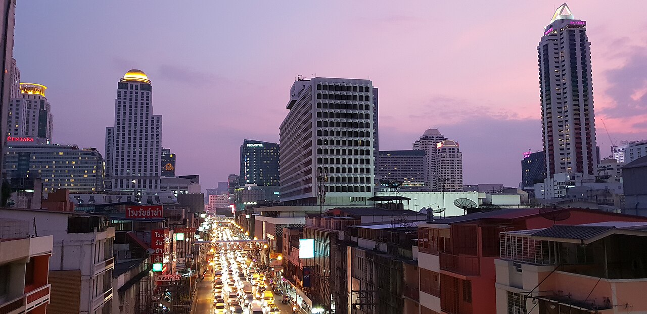 Bangkok skyline 2018