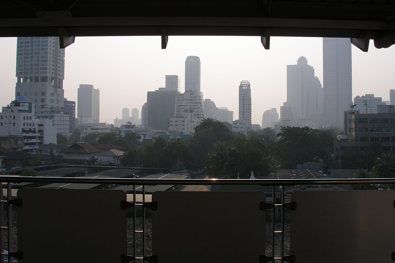 Bangkok skyline, Bangkok, Thailand