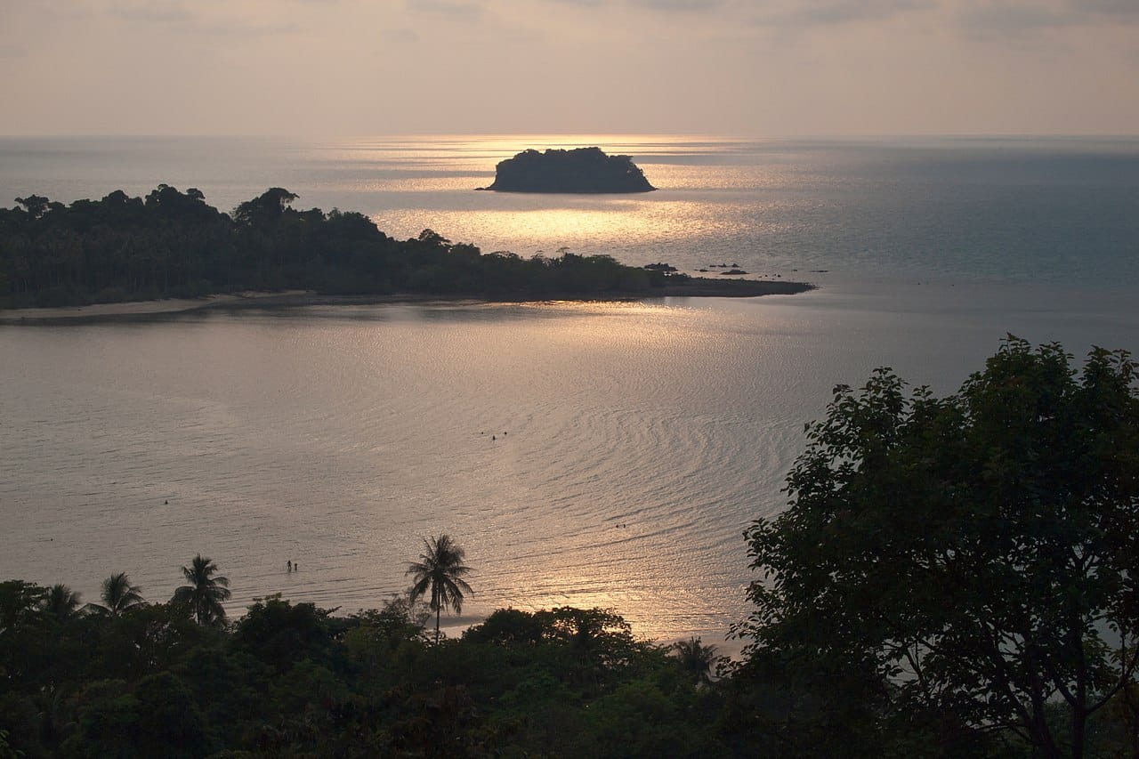 Sunset on Koh Chang, Thailand