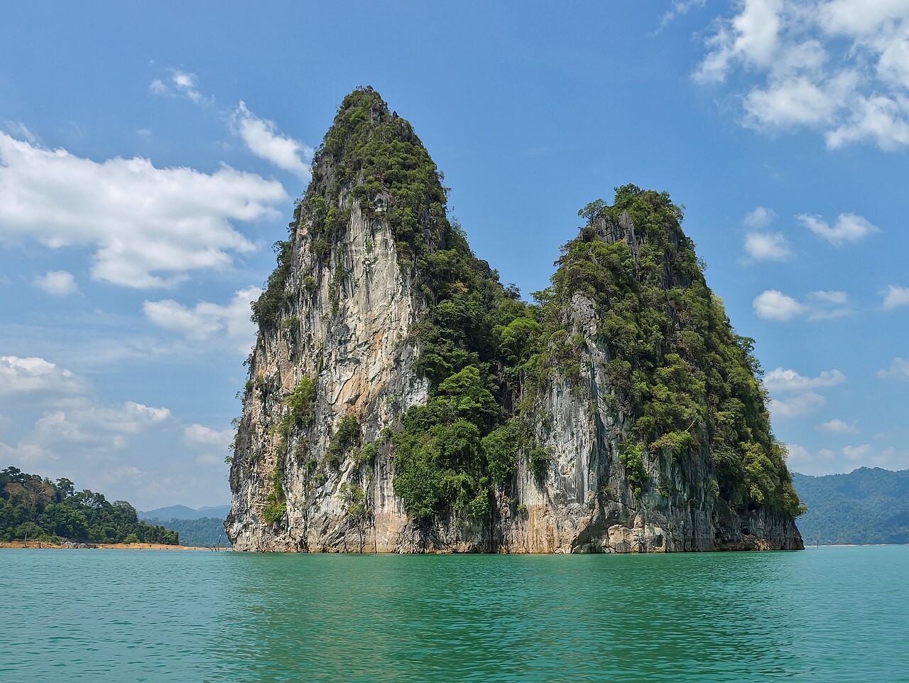 Unnamed island, Cheow Lan Lake1