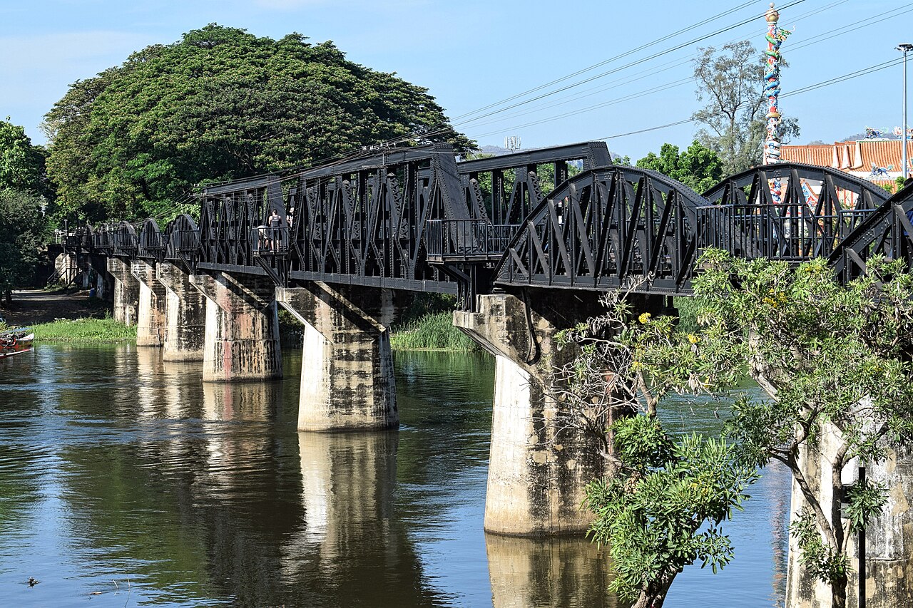 Bridge on the River Kwai - tourist plaza