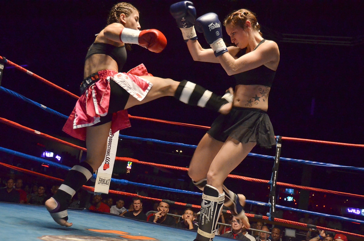 Womens Muay Thai teep