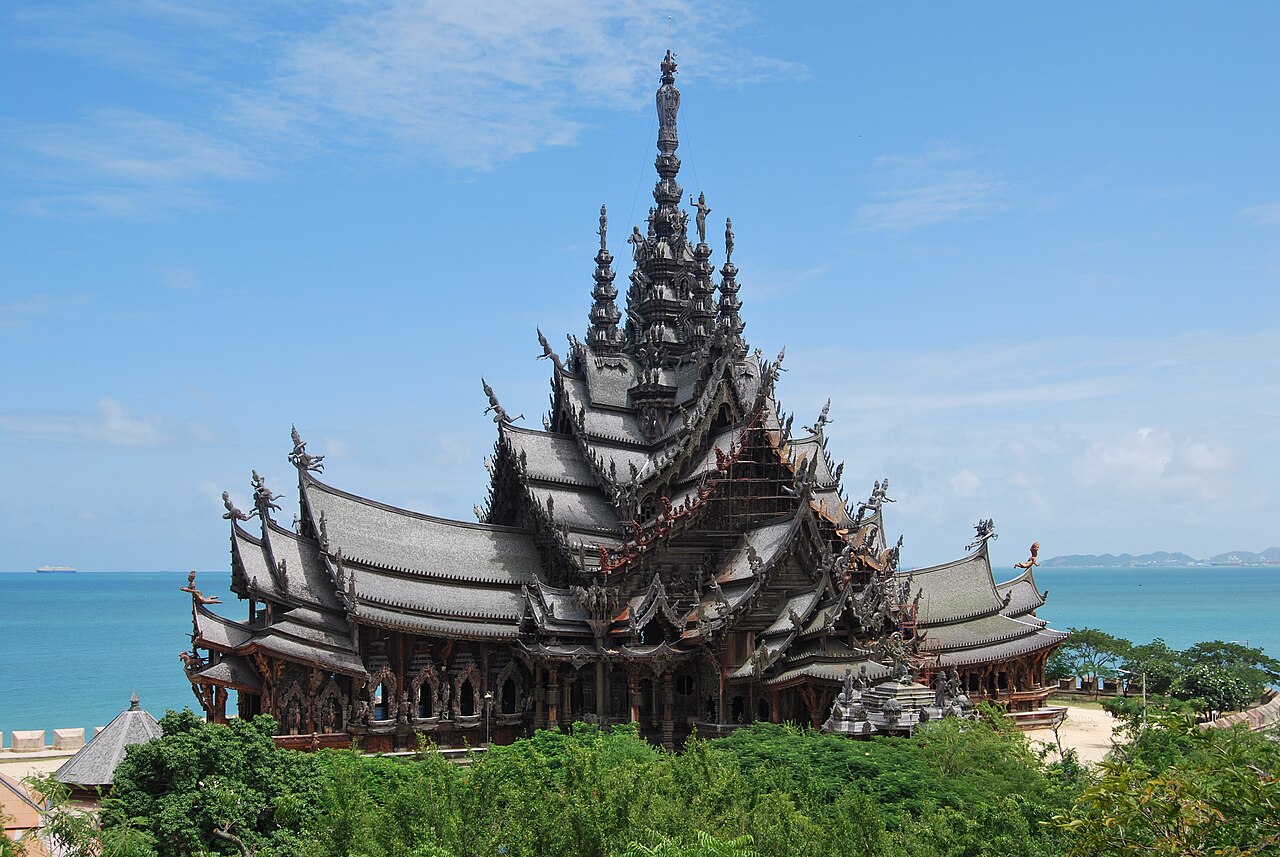 The Sancturay of Truth, Pattaya, Thailand